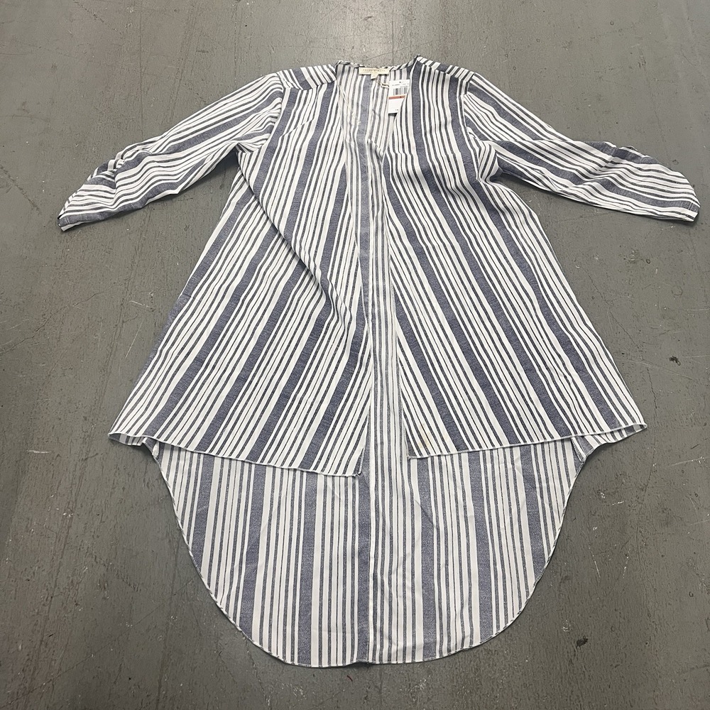 Flint & Moss FL1H002 Women's‎ Striped Duster Small Petite Lightweight Stylish